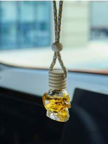 1 Stück Totenkopf-Duftkerze mit individueller Duftauswahl, Autoduft, Raumduft, Schrank, Toilette, personalisiertes Ornament, leicht, praktisch, Festivalgeschenk, natürlicher, einzigartiger Duft, Lufterfrischer, schnell frisch, langanhaltend, Duft bis zu 60 Tage