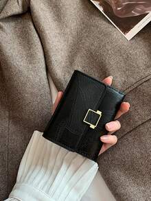 Vintage Charm Wallet, Women's Wallet Fashion Clip Retro Multifunctional, Benyanu Retro Women's Mini Wallet, Can Accommodate Coins Mobile Card Slot Can Hold Driver's License, Fashion Daily Accessory, Daily Wallet | Minimalist Wallet | Textured Surface, Women's Essential Fashion Small Wallet, Daily Storage Bag, Exquisite Accessory, Daily Use, Fashion Accessory, Textured Surface, Birthday Gift, Christmas Gift, Halloween, Holiday Gift - Multicolor - View 5