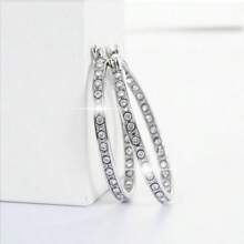 ​​10K+ Sold! Korean Luxe Ear Cuffs Crystal-Studded Minimalist Hoops (Insta-Worthy Stackable Ear Jewelry For Everyday Glam)​​