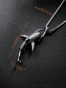 1入組不鏽鋼求禱手頸鍊，時尚男性飾品 - 十字佛手 - 查看 11