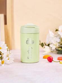 1pc Customized Stainless Steel Water Bottle, Personalized Water Bottle, Customized Insulated Tumbler, Personalized Stainless Steel Water Bottle, Custom Name Insulated Leak-Proof Stainless Steel Cup, Stainless Steel Bottle, Back To School, Back To School Gift, Water Bottle For Party, Travel, School, Ideal Gift For Birthday, Graduation, Boys, Girls, Teenagers - Multicolor - View 5