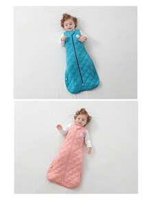 1 Stück Baumwoll-Einfarbiger Säuglingsschlafsack, Baby Weste Schlafsack, gepolstert für Herbst/Winter, geeignet für alle Jahreszeiten, Neugeborenen Wickeltuch, Säuglingsdecke, Neugeborenen Kleidung, Neugeborenen Kinderbett, Neugeborenes Baby, Baby Schlafsack, Baby Winter Schlafsack, Kinder Schlafsack, Baby Mädchen, Baby Schlafsack, Baby Jungen, Baby Wickel Schlafsack, Baby Schlafsack, Personalisierte Neugeborenen Nachtwäsche, Neugeborenen Romper