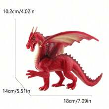 Realistic Western Mythology Mythical Animal Models: White Unicorn, Dragonfly, Flying Dragon, Ice Dragon. Desktop Decor, Holiday Gift