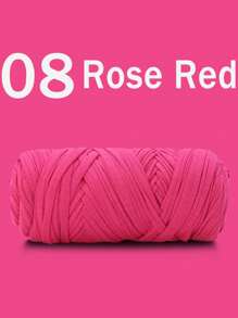 1/2pcs Premium T-Shirt Yarn - 200g/Pc High Elastic Cord Yarn, Soft & Stretchy Polyester Yarn For Vibrant Crochet Projects, Ideal For Home Decor DIY Crafts Like DIY Weaving, Crochet Projects, Handmade Weaving Bags, Baskets, Blankets, Mats, Shoes, Slippers, Cushions, And Dolls, Multicolor Yarn, Polyester Yarn, Acrylic Yarn, Knitting Accessories,