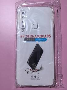 1pc Transparent Four-Corner Anti-Drop Case, Compatible With Samsung Series, Samsung Phone Transparent Four-Corner Anti-Drop Case, Phone Case, Protective Cover, Phone Shell, Phone Sleeve, Anti-Drop Phone Case, Transparent Phone Case, Minimalist Phone Case, Solid Color Phone Case, Transparent Phone Case, TPU Phone Case Anti-Drop (Military-Grade Anti-Drop)