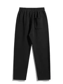 Herren Fleece gefütterte Hosen, dicke warme Lässig Hosen für Herbst/Winter