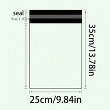 50/20/10pcs Thick Waterproof Solid Pink Packaging Bags, Simple Multipurpose Bags Suitable For Gift Bags, School, Office, Transportation And Mailing Back To School, Courier Storage Bags, Logistics Packing Bags, Clothing Courier Packaging Bags, Various Sizes Available