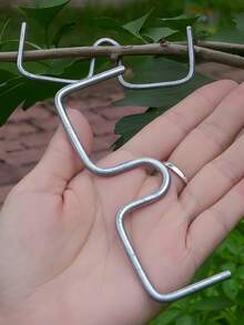 10 قطع من أداة تقويم أغصان الأشجار المثمرة على شكل حرف M، مقص تقليم، مقوم أغصان الأشجار المثمرة، ضاغط أغصان الأشجار المثمرة، مقوم أغصان الأشجار المثمرة، مناسبة للحمضيات والتفاح، مشابك تثبيت النباتات