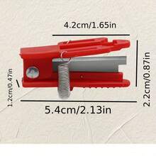 1pc Stainless Steel Gardening Thumb Knife, With Sharp Blade - Ergonomic Design, For Trimming, Grafting, Weeding - Compact & Durable Tool For Pruning, Harvesting And Cutting - Ideal For Gardeners, Gardening Pruning Tool, Grafting Tool, Smooth Metal Surface, Durable Structure