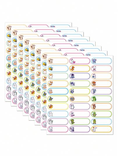 180 قطعة/عبوة ملصقات اسم مكتوبة باليد، ملصقات اسم، ملصقات زوار، ملصقات زجاجات مياه لاصقة ذاتيًا، ملصقات هدايا، ملصقات تصنيف ملفات شبكية، ملصقات لوازم مكتبية، ملصقات ألبوم الصور