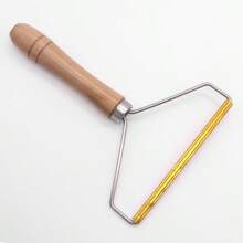 1/2pcs Manual Pet Grooming Brush, Efficient Deshedding Tool, Dual-Sided Stainless Steel Blade With Ergonomic Wooden Handle, Suitable For Cats, Dogs, Mother's Day & Back To School Gift - Multicolor - View 8