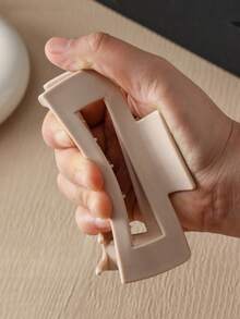 3pcs Women's Soft Anti-Fall Anti-Collision Elastic Durable Solid Color Hair Clips, Suitable For Daily Use, Home, School, Beach, Summer Vacation, Work Commute, Parties, Holidays, Birthday Gifts, Back To School Season, New Year, Valentine's Day, Mother's Day, Teacher's Day Gifts, Wedding Season, Music Festivals, Graduation Season Winter Claw Clip Hair Accessories For Women