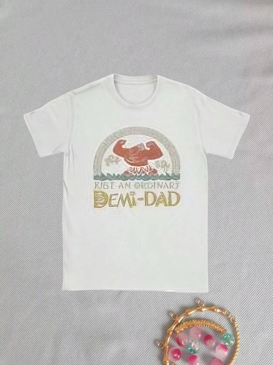 2025 Funny Moanas Maui Stronge T Shirt For Men Pure Cotton Vintage T-Shirt Round Collar Just An Ordinary Demi Dad Tees Merch Gift - 白色 - 查看 1