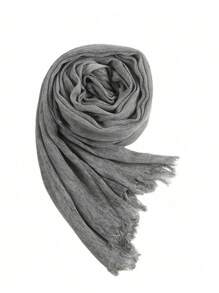 Crinkle Textured Rayon Wrinkle Hijab Scarves Crepe Long Hijab For Lady Rayon Wrinkle Hijab Women Scarf For Dress