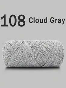 1/2pcs Premium T-Shirt Yarn - 200g/Pc High Elastic Cord Yarn, Soft & Stretchy Polyester Yarn For Vibrant Crochet Projects, Ideal For Home Decor DIY Crafts Like DIY Weaving, Crochet Projects, Handmade Weaving Bags, Baskets, Blankets, Mats, Shoes, Slippers, Cushions, And Dolls, Multicolor Yarn, Polyester Yarn, Acrylic Yarn, Knitting Accessories,