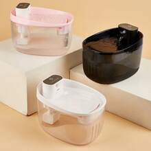 5000mAh Rechargeable Smart Cat Water Fountain, Automatic Infrared Sensor Drinking Water Dispenser For Small/Medium Cats, No Adapter Included - 彩色 - 查看 6
