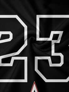 2件套男士秋季字母印花连帽衫和裤子套装 - 彩色 - 查看 4