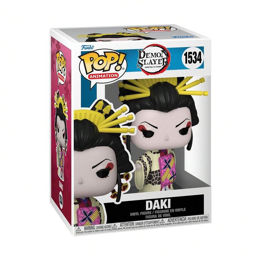 Funko POP! Animation: - Throw Pillow - Collectible Vinyl Figure - Gift Choice - Official Merchandise - Adult Appropriate - Anime Fans - Collectible Display Model - Daki - View 1