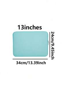 New Simple & Lightweight Large Capacity Laptop Bag, Suitable For Carrying 11"/13"/14" Tablets, Laptops, Power Banks, Phones, Etc. Fashion Travel Computer Organizerlaptop Bag For Women Mac Book Case College Essentials Back To School Laptop Sleeve - Multicolor - View 21