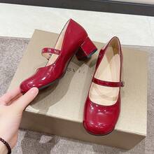 Women Flats - White Low Heels 2cm - View 6