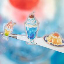 1卷/袋胶带、甜茶店系列、复古闪光砂PET模切胶带、剪贴簿用品、笔记本配件、装饰相框、电脑和手机壳、水杯、旧杂志、铅笔盒、桌面装饰贴纸、返校贴纸、学校用品