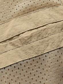 Chaqueta ligera y delgada para hombres, deunicoloro con cremallera, cuello pequeño, múltiples bolsillos, transpirable y perfecta para actividades al aire libre. Un regalo ideal para tu novio en otoño.