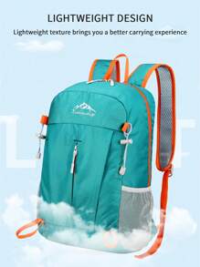 便携式户外运动背包，超轻大容量可折叠背包，适合徒步、远足、骑行、旅行、商务出行、通勤、健身等，防水耐用，是圣诞节、万圣节和感恩节的绝佳礼物。 - 彩色 - 查看 2