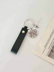 Sister Keychain - A Is God's Way Of Making Sure We Never Walk Alone Keychain Jewelry Christmas Birthday Gifts For Sisters Goth