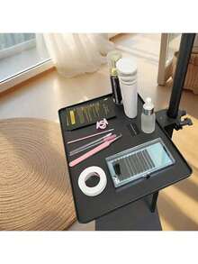 1 Kẹp giữ mi đen trắng chất liệu ABS, tương thích với đèn Moonlight và phụ kiện kẹp mi dạng vòng với thiết kế gập cố định. 1 Khay đựng mi nối - Đế chắc chắn, chịu lực cao, không cần nguồn/pin, tương thích với đèn Moonlight và đèn dạng vòng, thích hợp cho trang điểm chuyên nghiệp, tại nhà, tại tiệm và chụp ảnh - màu đen - Xem 3