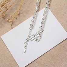 New Hot Lovely Hollow Ball Chain 925 Sterling Silver Plated Bracelet For Women Fashion Wedding Party Holiday Gift Fine Popular Jewelry