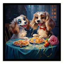 5D Diamond Painting Kit, Puppy Design - Frameless DIY Exquisite Room Decor / Holiday Gift - Halloween Gift