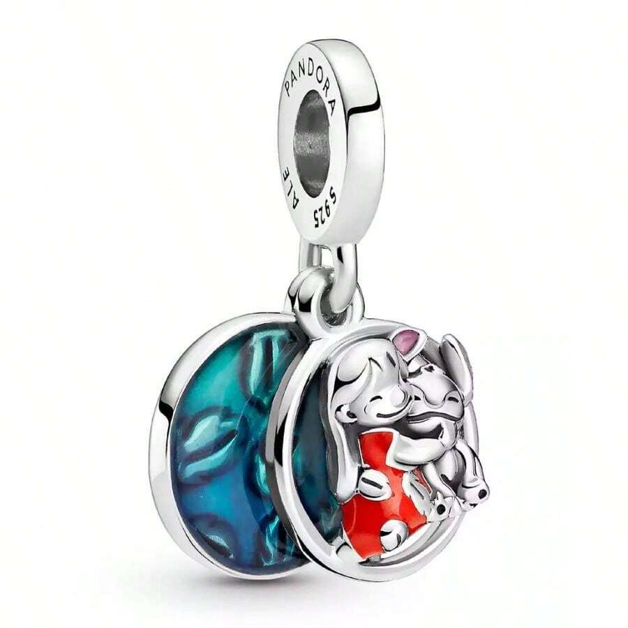 Pandora Sterling Silver  Lilo Stitch Family Dangle Charm |  | Women Jewelry Sets - 彩色 - 查看 1