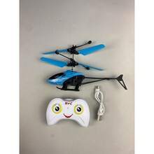 1 pieza Juguete volador inteligente a control remoto a prueba de choques, juguete educativo interactivo con sensor de gestos por infrarrojos y luz LED, adecuado como regalo de cumpleaños para niños y niñas (con y sin control remoto, pueden existir pequeños errores de medición, colores de los accesorios al azar), de vuelta a la escuela