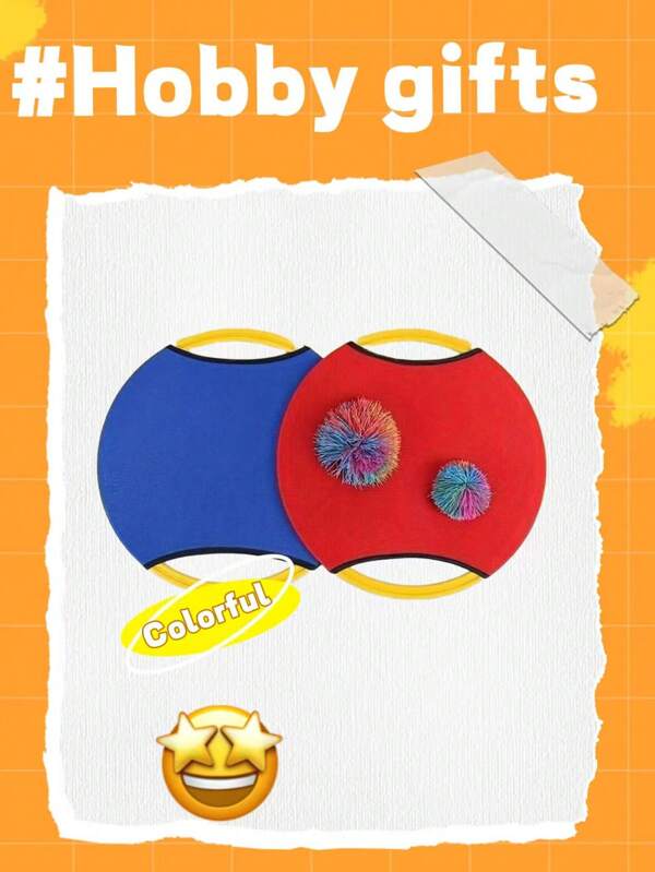 1 Set Family Backyard Interactive Toss Ball, Bouncy Ring Toss Game Equipment, Suitable For Party Interaction With Friends To Increase Fun As Party Gift