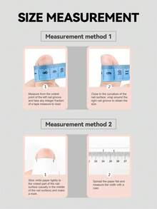 Halloween Glow-In-The-Dark Nail Art Set, Includes 10pcs Acrylic Nail Stickers, Medium Almond-Shaped Nails, Cute Ghost Black Nails, Handmade Gothic Nails, Full Cover False Nails, Gold Line Full Cover Acrylic Nail Sticker Set, Ideal For Halloween Party, Comes With Gel Stickers And Nail File. - Black and White - View 10