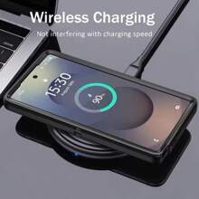 Phone Case For Galaxy S25 Ultra L 3 In 1 I Shockproof Heavy Duty Anti-Scratch Rugged Kickstand Cover(1 Pack )