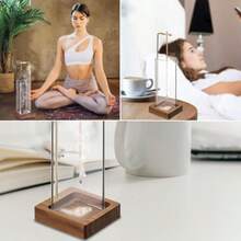 Incense Holder Wooden Incense Holder For Sticks With Glass Ash Catcher Antiash Incense Burner For Yoga Spa Room Decor With Glass Ash Catcher And Brass Incense Stick Holder For Home Decor Yoga