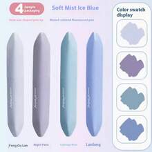 Highlighter Pens, Colorful, Eye-Friendly, Large Capacity Fluorescent Marker Pens