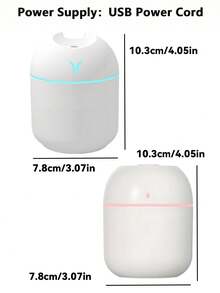 1个USB供电香薰机 - 彩色灯光、清新空气、加湿、静音运行,适用于家庭、办公室或卧室,房间装饰 - 加濕器氛圍燈 - 查看 6