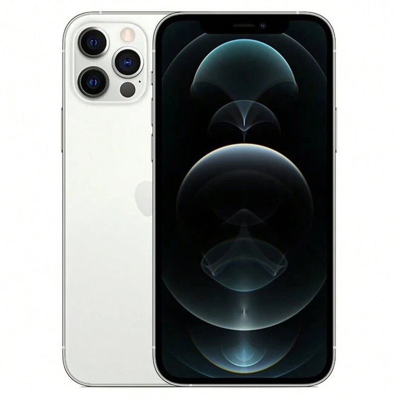 Apple 二手 iPhone 12 Pro，正品，大电池，高性能 A14 芯片，专业级相机系统，5G 智能手机 - 銀色 - 查看 1