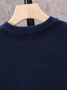 男士V领针织背心，纯色简约，经典款式，修身百搭背心