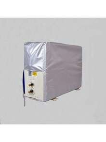 1 Stück Außeneinheit-Abdeckung für Klimaanlage, UV-beständig, regenfest, schneebeständig, witterungsbeständige Schutzabdeckung für Außenklimageräte, universelle Staubschutzabdeckung für Außenklimageräte, Schutzabdeckung für Außenklimageräte, Winterabdeckung für Außenklimageräte, Komplettabdeckung für Außenklimageräte