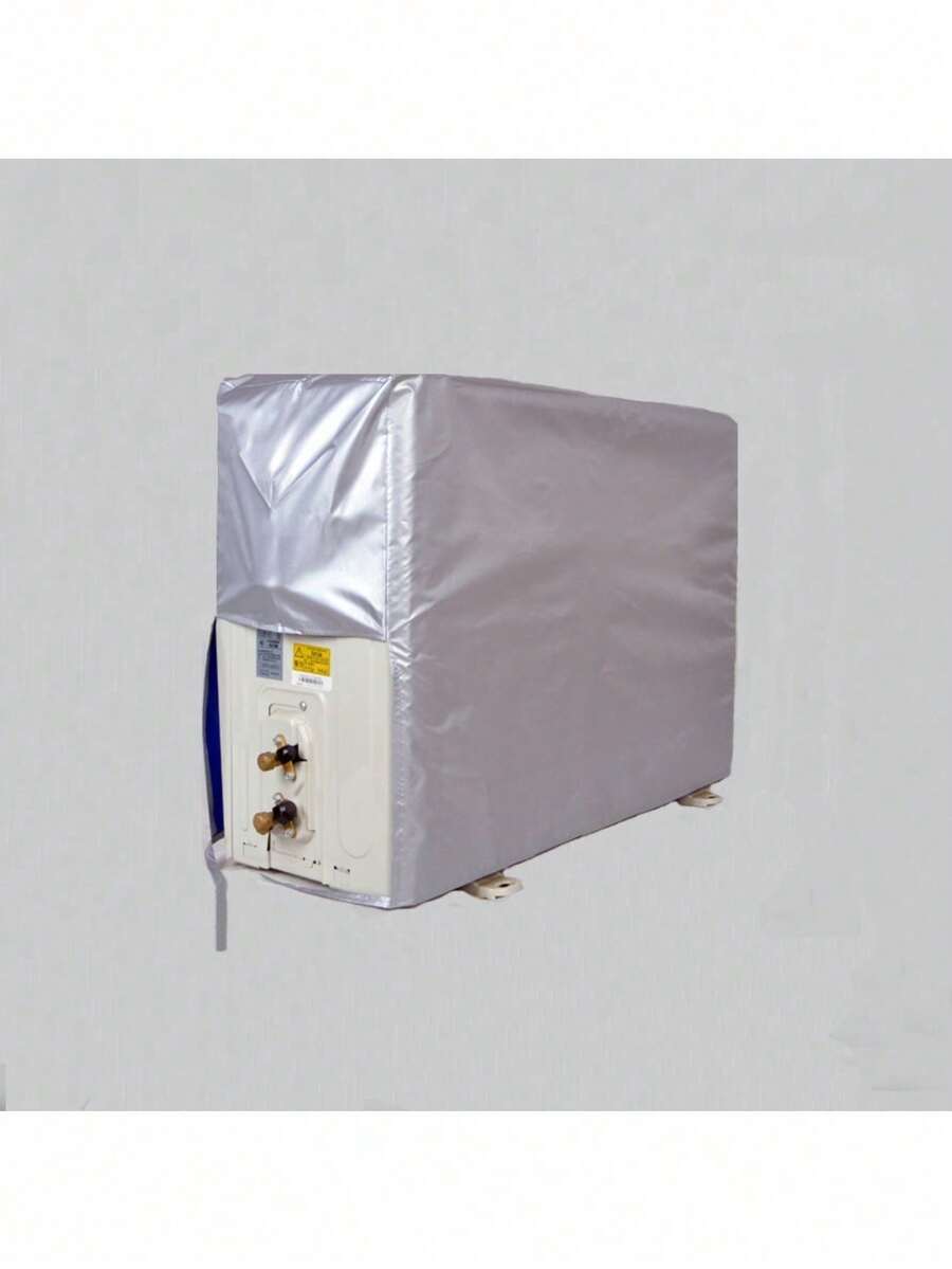 1 Stück Außeneinheit-Abdeckung für Klimaanlage, UV-beständig, regenfest, schneebeständig, witterungsbeständige Schutzabdeckung für Außenklimageräte, universelle Staubschutzabdeckung für Außenklimageräte, Schutzabdeckung für Außenklimageräte, Winterabdeckung für Außenklimageräte, Komplettabdeckung für Außenklimageräte