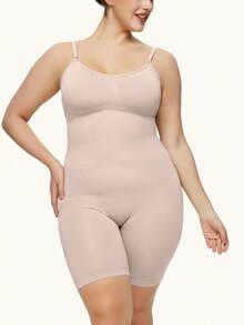 Cintinas Faja body moldeadora con abertura, correa ajustable - Beis - Ver 3