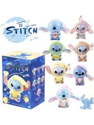 Disney Disney 1 st Stitch sänggåendes ätande serie söt blindask, söt docka mysterielåda leksak, vuxenpresent, lämplig för födelsedagar, fars dag, mors dag, examenssäsongen och andra högtider som presenter att ge till folk, tillbaka till skolan (det finns en chans att få tag på gömda föremål)