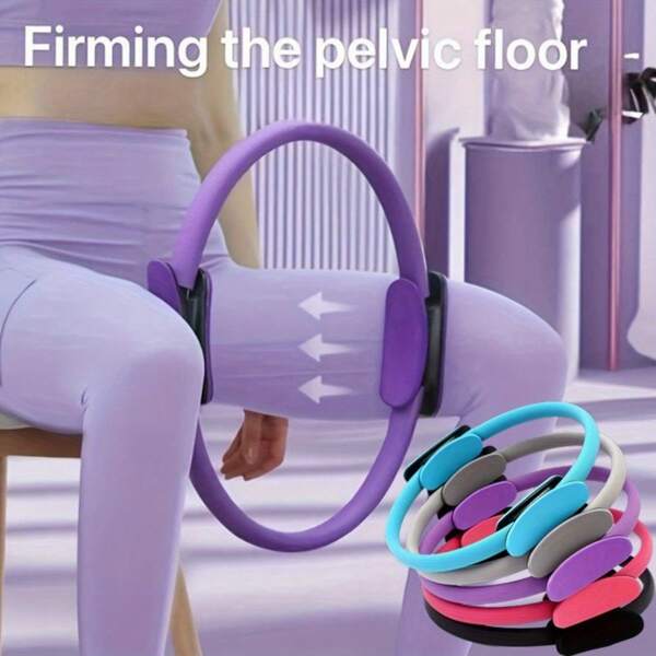 5 piezas Anillos de resistencia para fitness, Círculos de yoga y pilates, Equipo de entrenamiento en casa, Anillos de fitness elásticos, Equipo de yoga para entrenamiento de fuerza