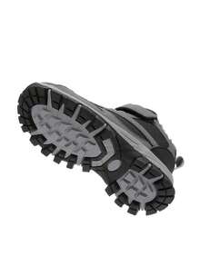1 Pair Boys/Girls Outdoor Sports Shoes, Convenient Hook And Loop Design, Non-Slip & Durable, Suitable For Autumn/Winter