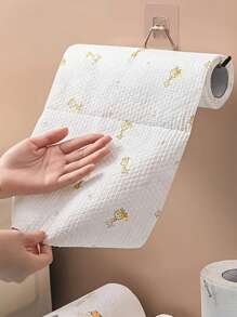 100pcs Pack Thickened Absorbent Slouchy Cloth, Kitchen Absorbent Paper, Reusable, Strong Water Absorption, Thickened Design, Super Degreasing, Replacing Traditional Dishcloth | Dry & Wet Dual-Use, Non-Greasy, Non-Shedding, No Residue - Multicolor - View 7