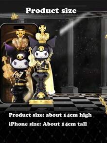 Miniso TOPTOY酷炫Lumi象棋系列盲盒收藏玩具，附赠角色收藏卡，可爱女孩礼物，小雕像摆件 - 彩色 - 查看 8