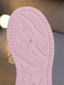 1 Pair Girls' Fashion Soft Bottom Bow Pendant PU Outdoor Non- Wear-Resistant Academy Style Cute Flat Sports Shoes, Suitable For All Seasons - 藍色 - 查看 10
